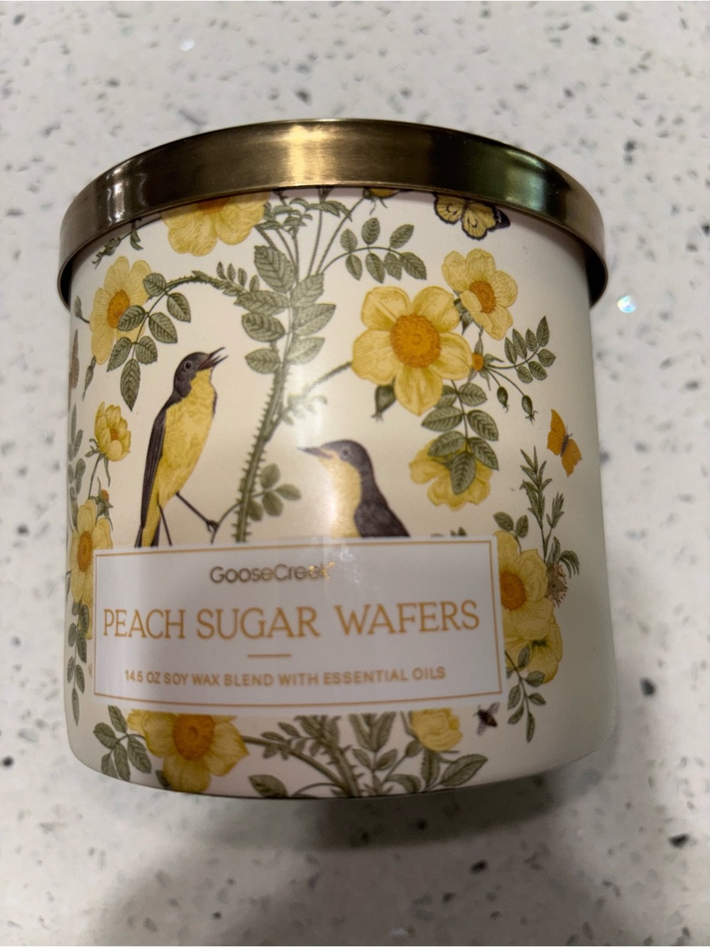 Goose Creek Peach Sugar Wafers Soy Scented Candle